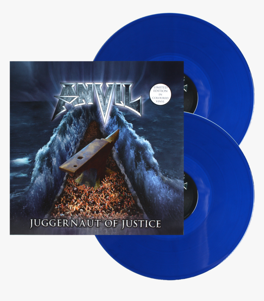 Juggernaut Of Justice Blue Vinyl - Anvil Juggernaut Of Justice, HD Png Download, Free Download