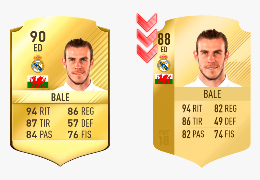 Gareth Bale Fifa 18 Card, HD Png Download, Free Download