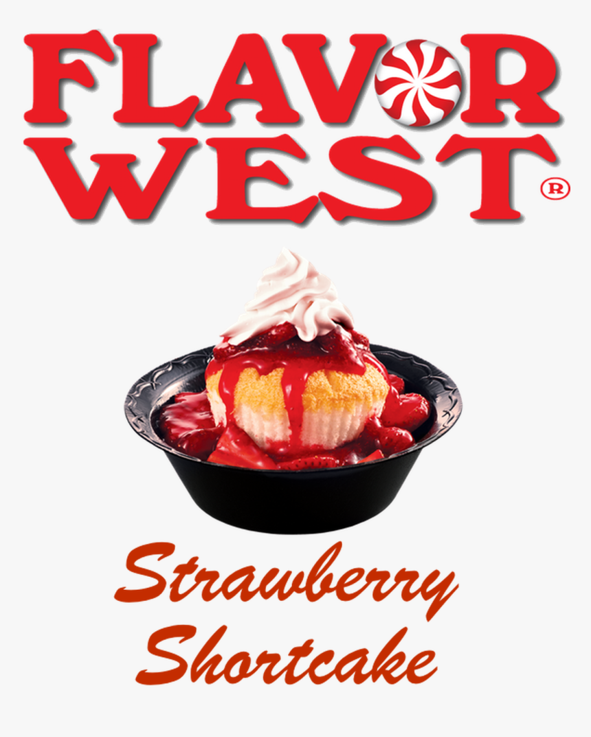 Strawberry Shortcake Concentrate By Flavor West - Bánh, HD Png Download, Free Download