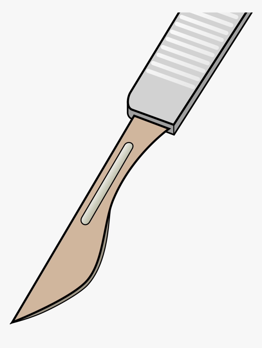 Surgical Blade Scalpel Clipart, HD Png Download, Free Download