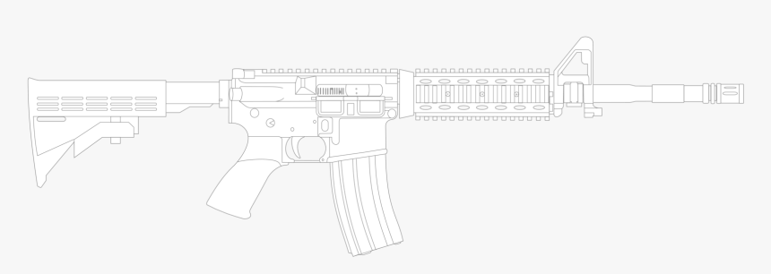 M4a1 Blueprints Www Topsimages Com M4a1 Navy Seal M - Ban Idiots Not Guns, HD Png Download, Free Download