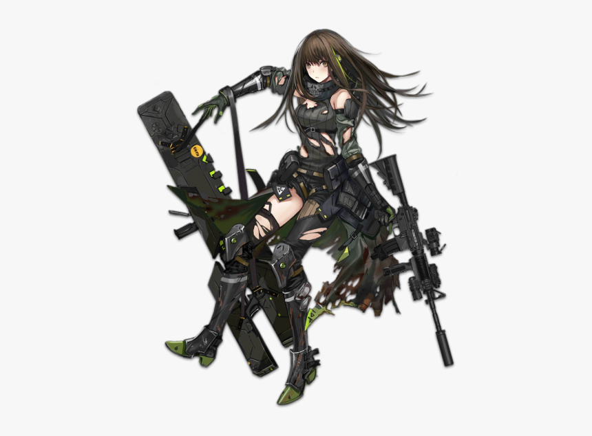M4a1 Girls Frontline Mod 3, HD Png Download, Free Download