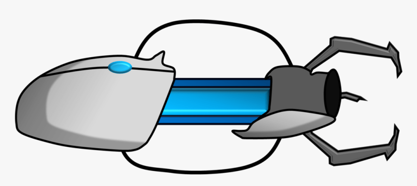 Portal Gun Clipart 4 By Regina - Portal Gun Png, Transparent Png - kindpng