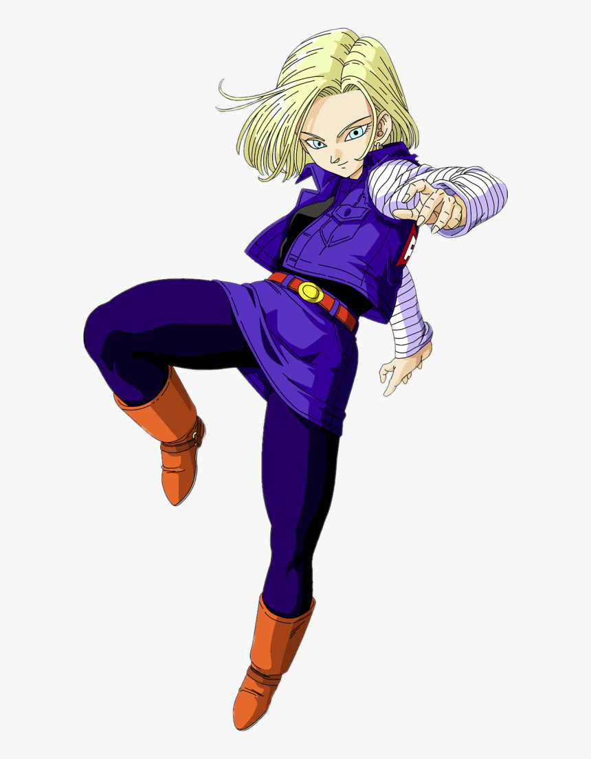 Dragon Ball Character Android - Androide 18 Dragon Ball Png, Transparent Png, Free Download