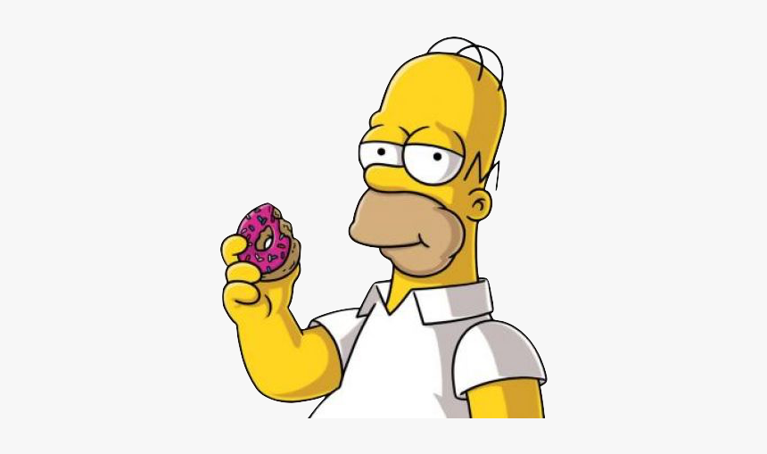 Donut Homer Simpson, HD Png Download, Free Download