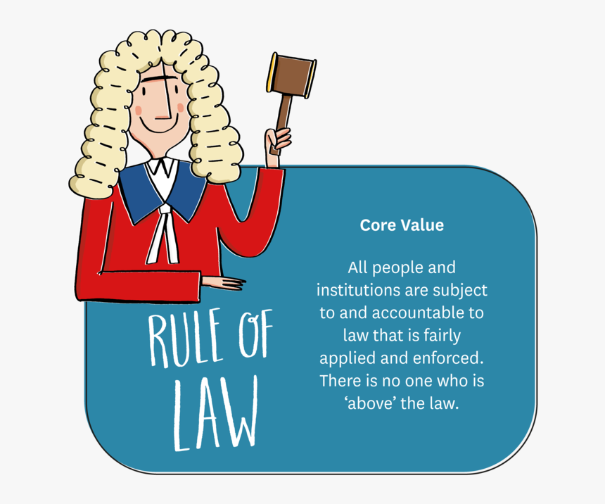 Great Britain Value Rule Of Law - Cartoon, HD Png Download, Free Download