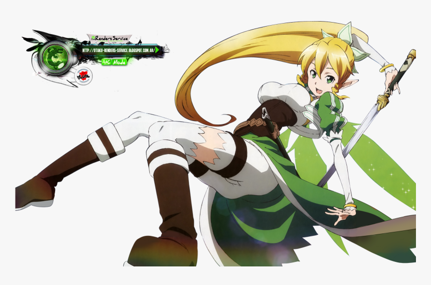 Sword Art Online Kirito Und Leafa, HD Png Download, Free Download