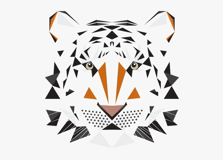 Geometric Animal Png - Animal Geometric Shapes Art, Transparent Png, Free Download