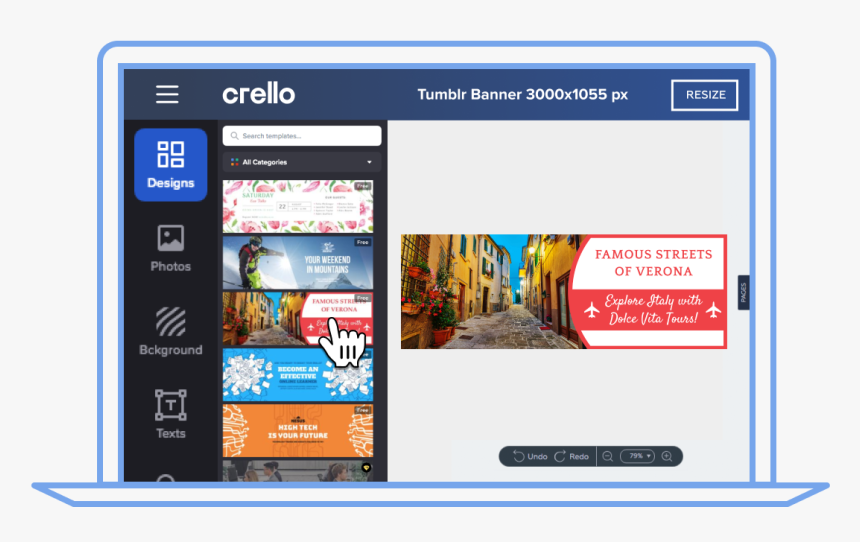 Select A Template - Retail Facebook Ad Template, HD Png Download, Free Download