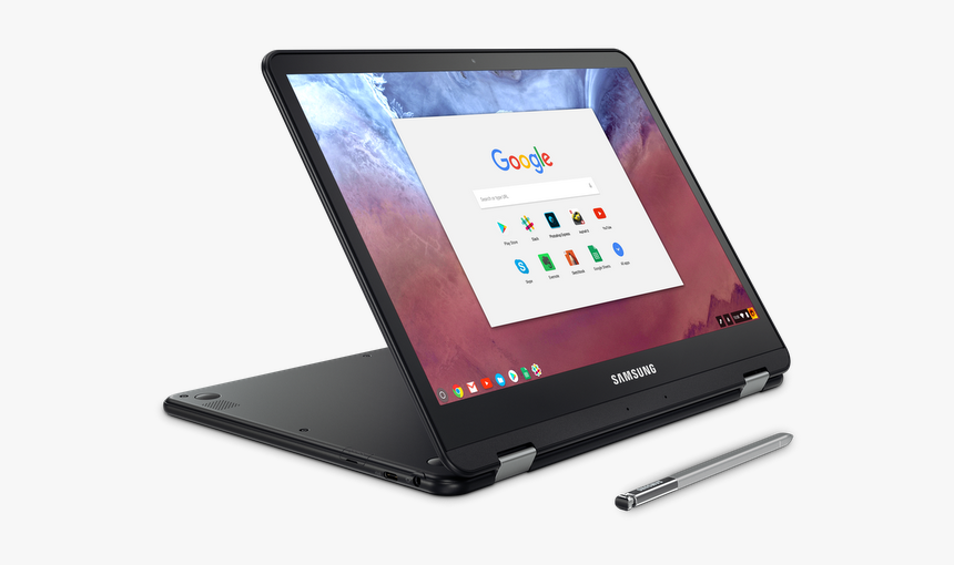 Samsung Chromebook Pro With Pen - Chrome Tablet Png, Transparent Png, Free Download