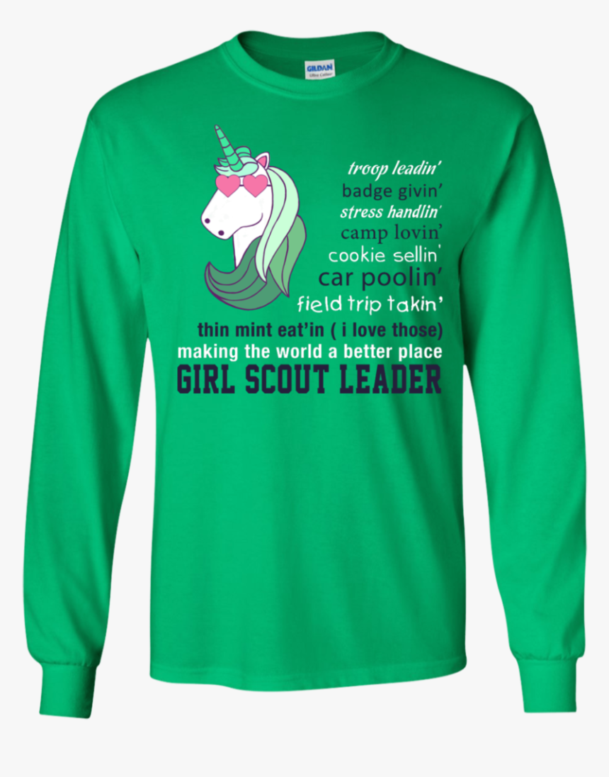 Leader Making The World A Better Place Girl Scouts - Long-sleeved T-shirt, HD Png Download, Free Download