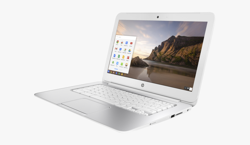 Pc Clipart Chromebook - Hp G4 Chromebook White, HD Png Download, Free Download