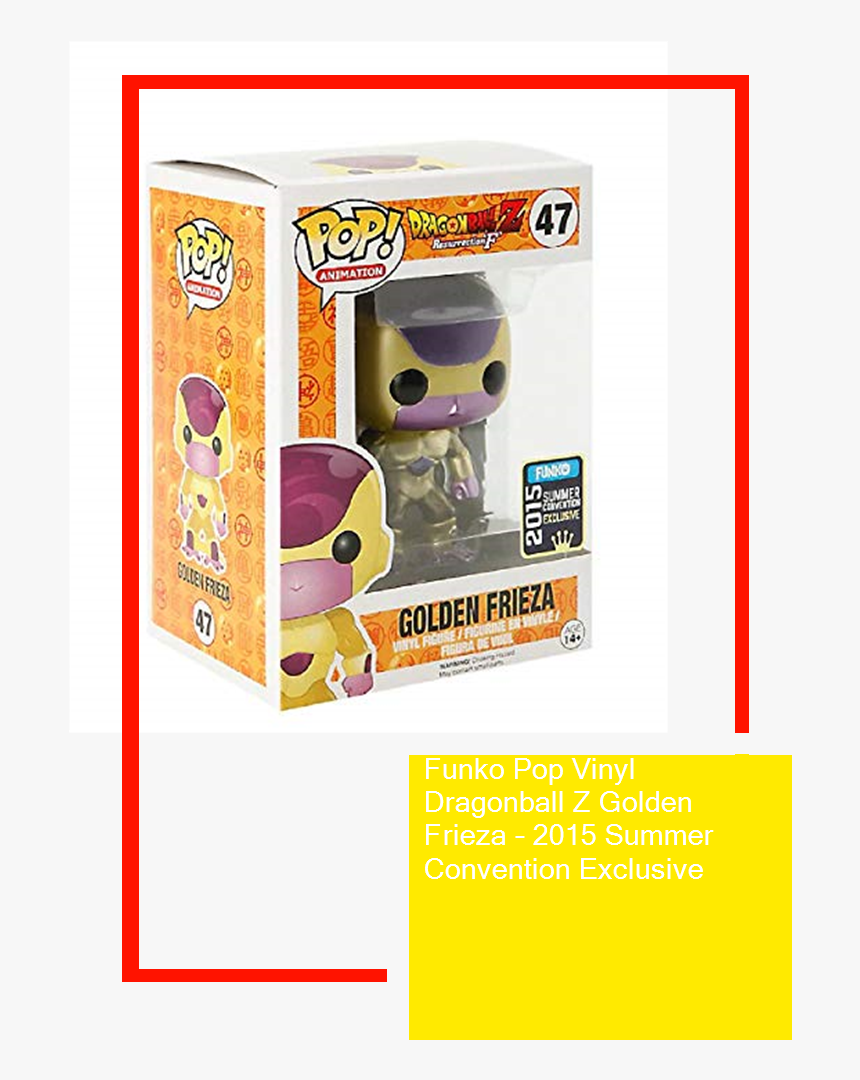 Funko Pop Dragon Ball Golden Frieza, HD Png Download, Free Download