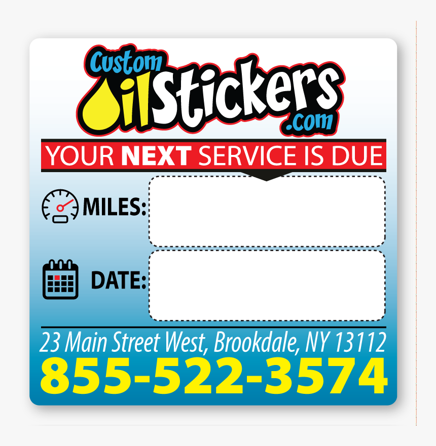 Oil Change Reminder Sticker - Gogos Crazy Bones, HD Png Download, Free Download