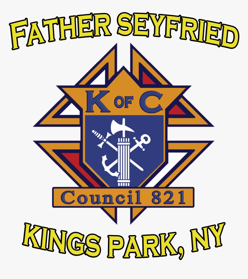 This Is The Knights Of Columbus Logo For Kings Park - Knights Of Columbus Yard Sale, HD Png Download, Free Download
