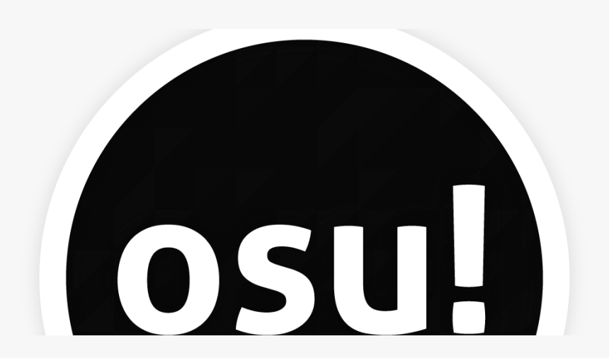 Osu Logo Black And White , Png Download - Osu Black And White, Transparent Png, Free Download