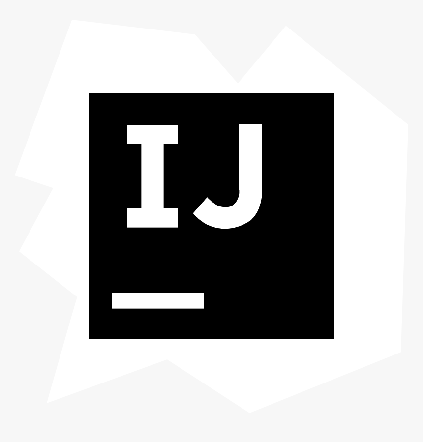 Intellij Idea Logo Black And White - Intellij Idea, HD Png Download, Free Download