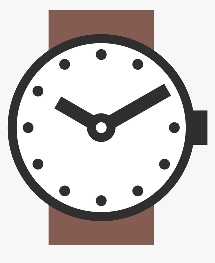 Transparent Clock Emoji Png - Watch Emoticon, Png Download, Free Download