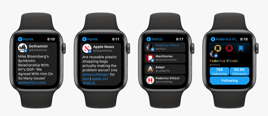 Browsing The Timeline , And Searching For And Viewing - Apple Watch List View, HD Png Download, Free Download