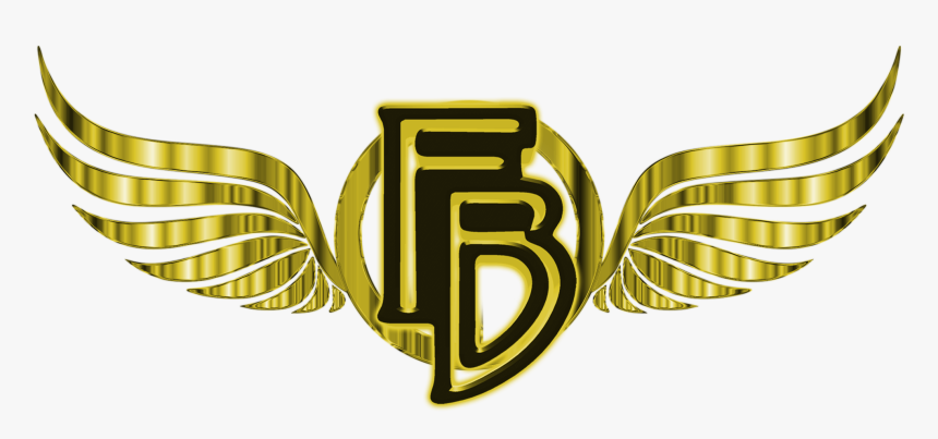 Funkbs Gold Wings - Peace Symbol, HD Png Download, Free Download