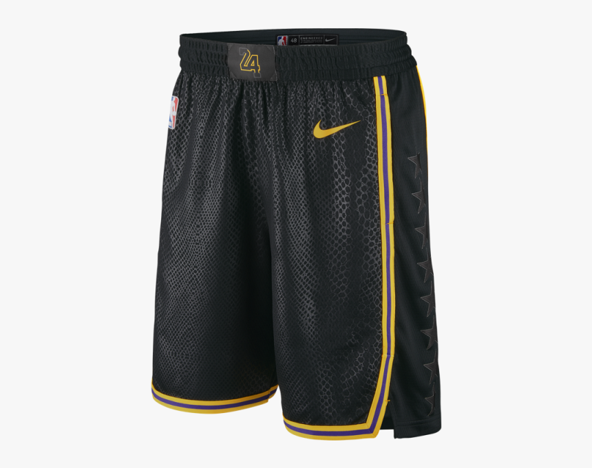 Los Angeles Lakers Black Shorts, HD Png Download, Free Download