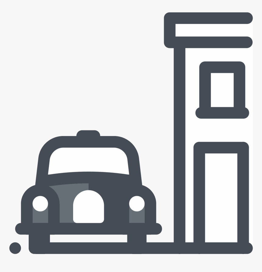 Taxi Office Icon, HD Png Download, Free Download