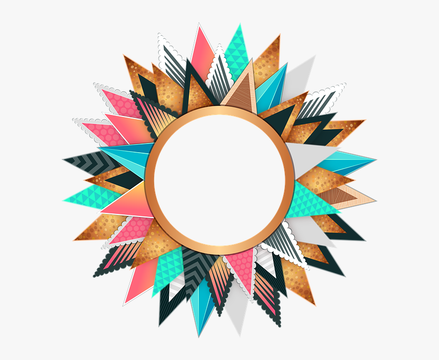 Decorative Circle Border Design, HD Png Download, Free Download