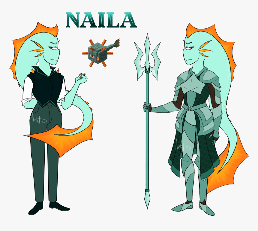 A Ref For My Girl Naila 
humanoid Guardian Concept - Cartoon, HD Png Download, Free Download
