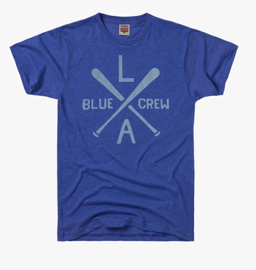 Dodgers Blue Crew Shirt, HD Png Download, Free Download