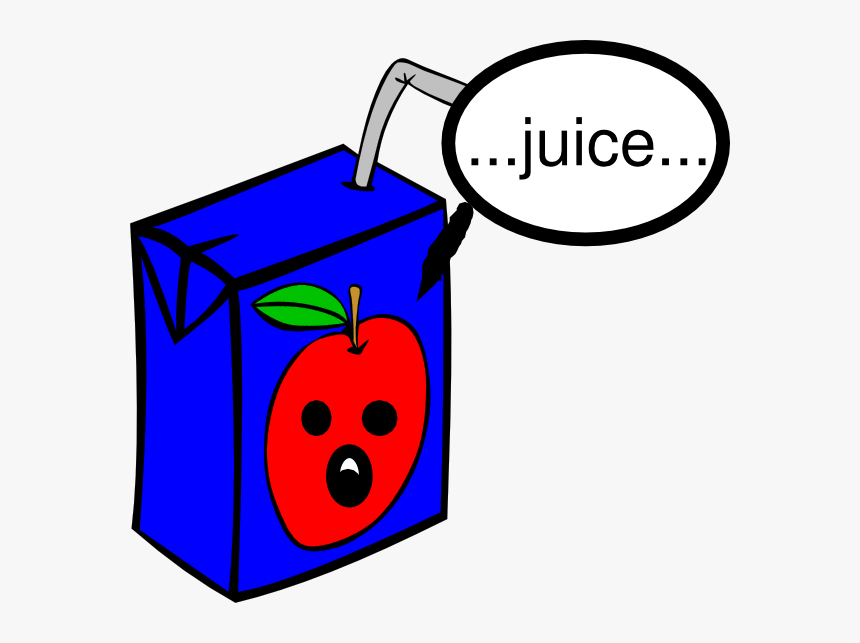 Clipart Juice Box - Apple Juice Box Clip Art, HD Png Download, Free Download