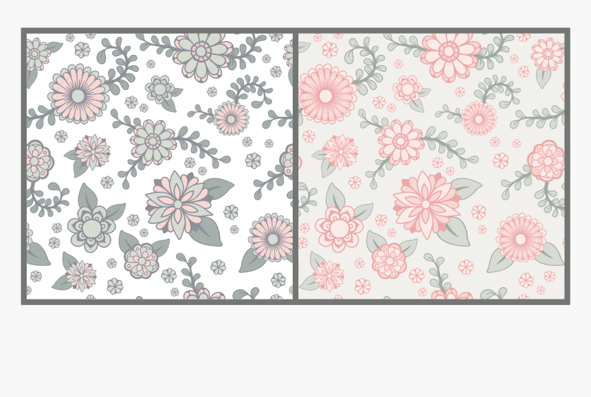 Children"s Flower Pattern - Wallpaper, HD Png Download, Free Download