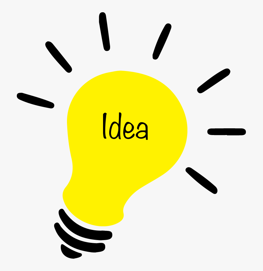 Incandescent Light Bulb Lamp Clip Art - Transparent Idea Bulb Png, Png Download, Free Download