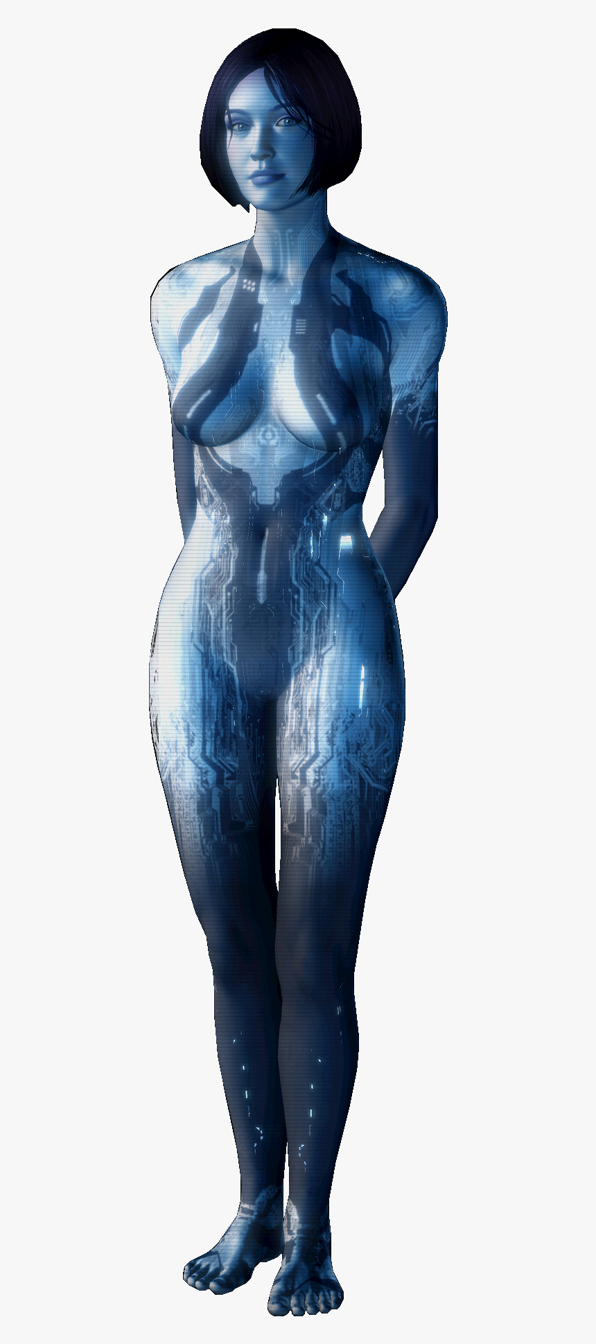 Cortana Halo Png, Transparent Png, Free Download