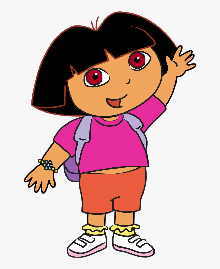 Dora The Explorer Waving - Dora Clipart, HD Png Download, Free Download