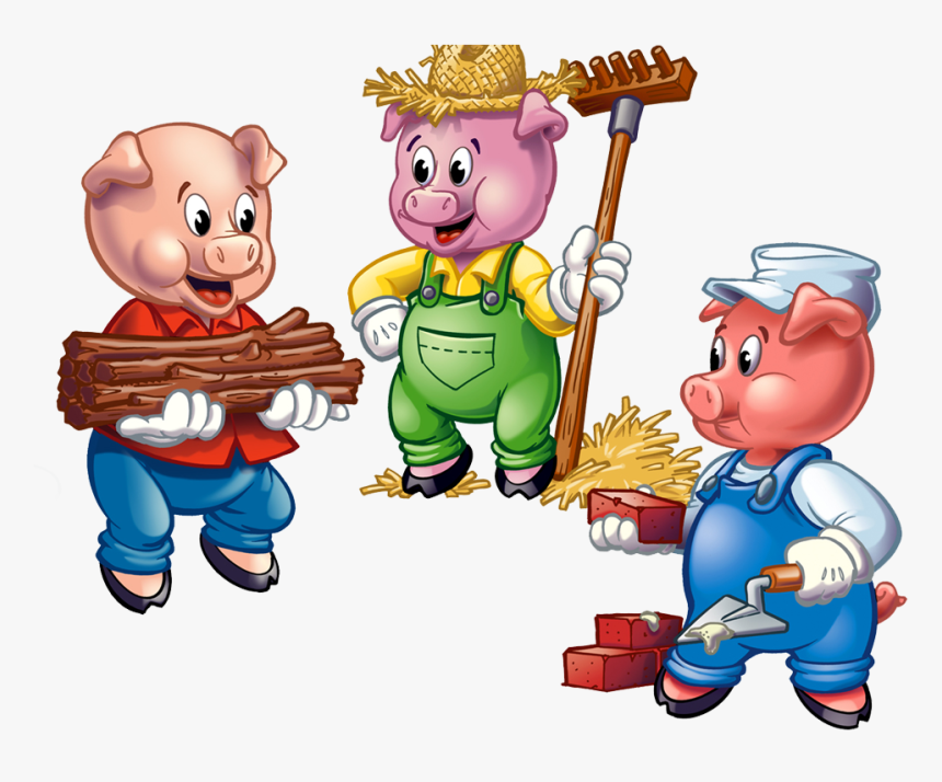 I Was Watching Dora The Explorer With Joshua The Other - 3 Little Pigs Clipart, HD Png Download, Free Download