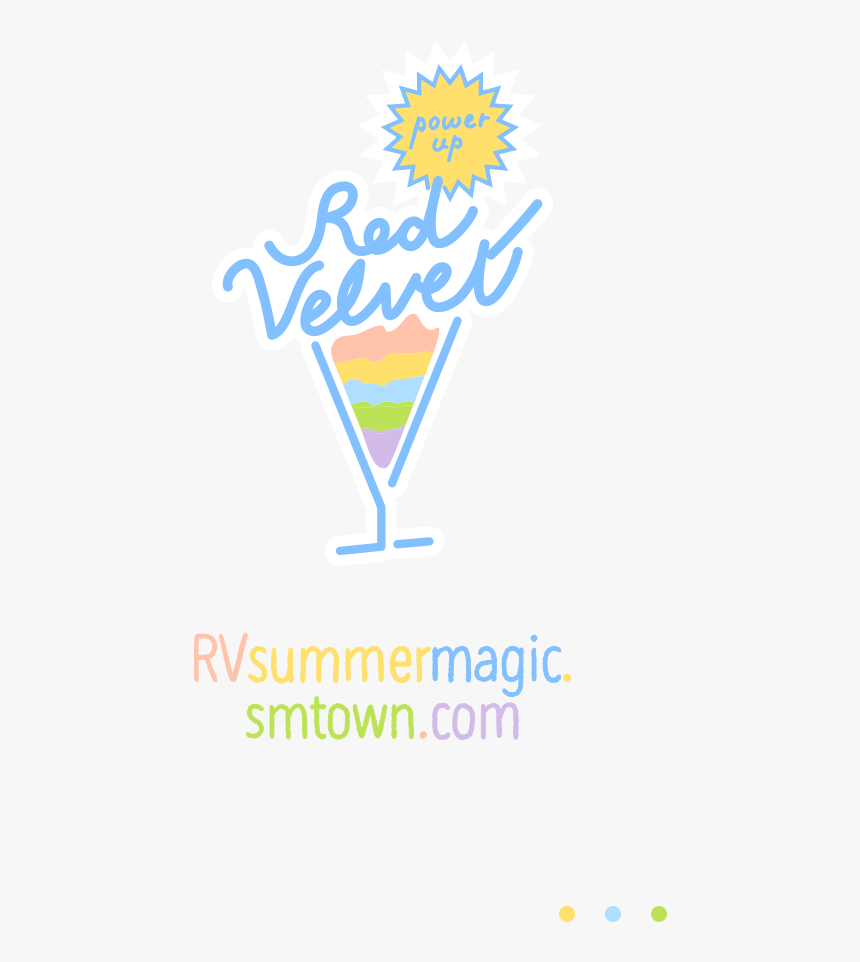 Red Velvet Power Up Logo Png, Transparent Png, Free Download