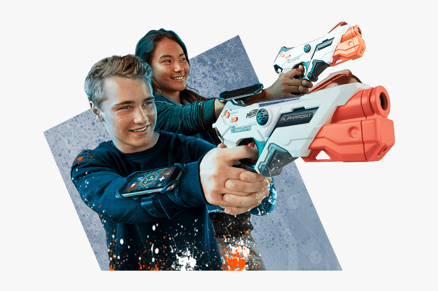 Transparent Laser Gun Png - Hasbro Nerf Laser Ops Pro Alphapoint, Png Download, Free Download