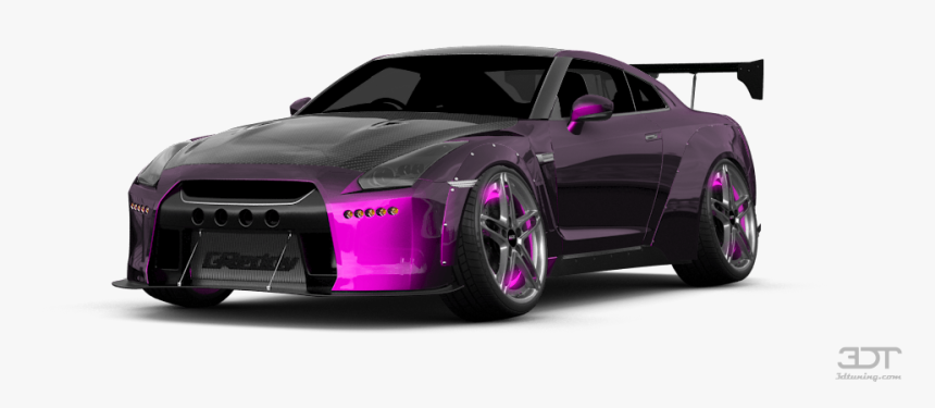 Nissan Gt-r Coupe 2010 Tuning - Nissan Gtr Png Liberty Walk, Transparent Png, Free Download