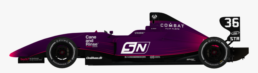 Racing Car Side View Png, Transparent Png, Free Download