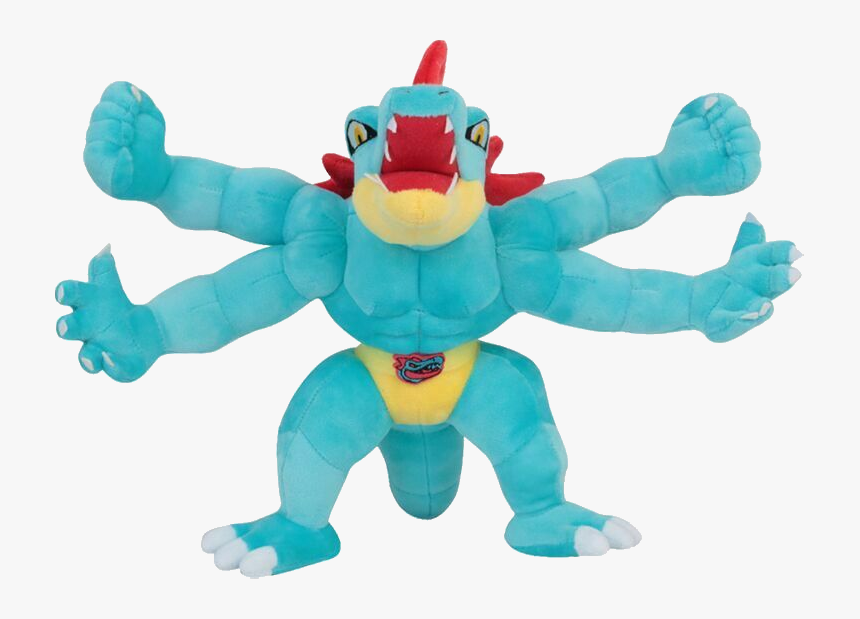 Feraligatr Machamp Plush, HD Png Download, Free Download