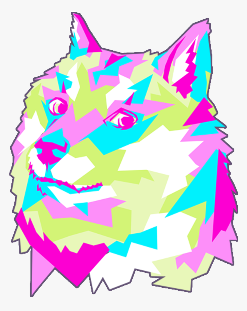 Dogehypercolour - Cat, HD Png Download, Free Download