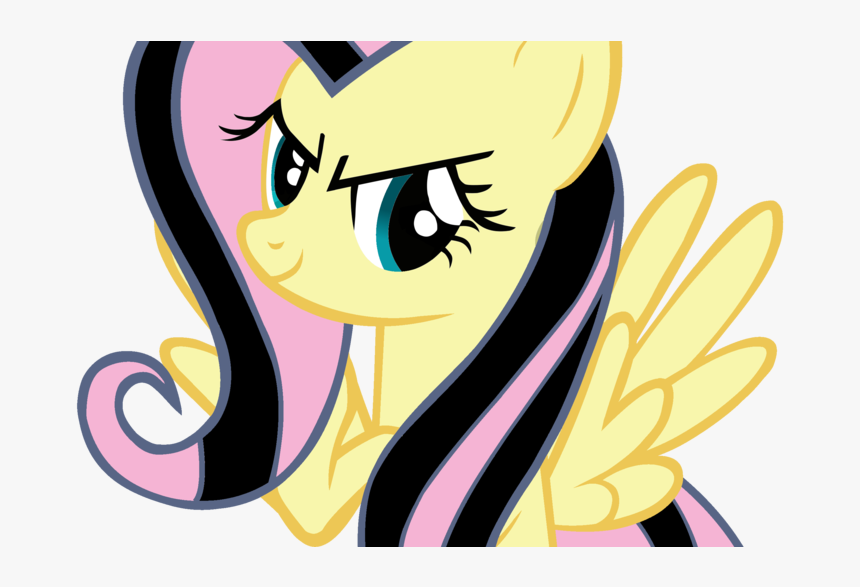 Transparent Fluttershy Png - My Little Pony Fluttershy Evil, Png Download, Free Download