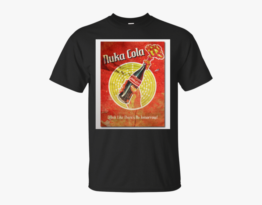 Nuka Fan Ad G200 Gildan Ultra Cotton T-shirt - Nuka Cola Vintage Sign, HD Png Download, Free Download