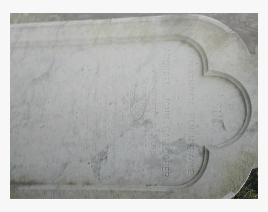 The Water From The Rain Disitigrates The Stones On - Headstone, HD Png Download, Free Download
