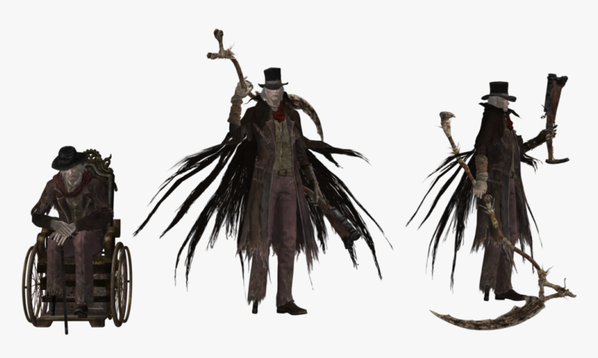 Bloodborne Transparent Shoulder Cape - Gehrman The First Hunter Model, HD Png Download, Free Download