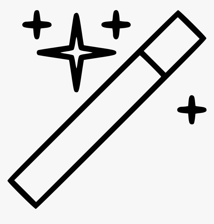 Magic Magicwand Wand Wizard - Icon, HD Png Download, Free Download