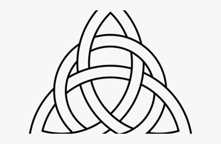 Spiral Clipart Triquetra - Celtic Knot Triangle, HD Png Download, Free Download