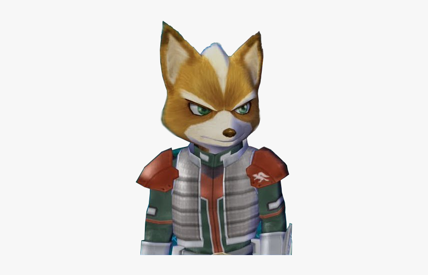 Sticker Starfox Fox Mccloud Assault Serieux Regard - Red Fox, HD Png Download, Free Download