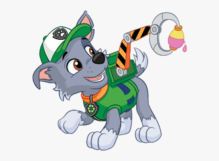 #rocky - Rocky Paw Patrol Clipart Transparent, HD Png Download, Free Download