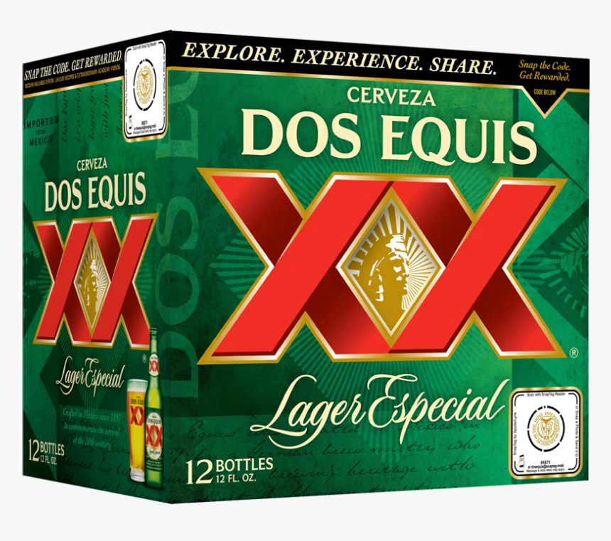 Dos Equis 12 Pack Bottles, HD Png Download, Free Download